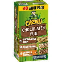 Quaker - Granola Bars, Chewy Chocolatey Fun Value Pack, 40 Each