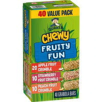 Quaker - Chewy Fruity Fun, 40 Each