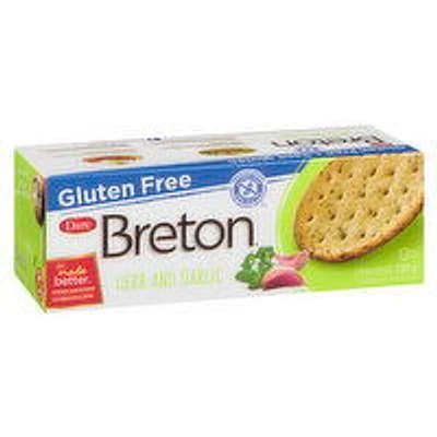 Dare - Breton Gluten Free Crackers,  Herb & Garlic, 135 Gram