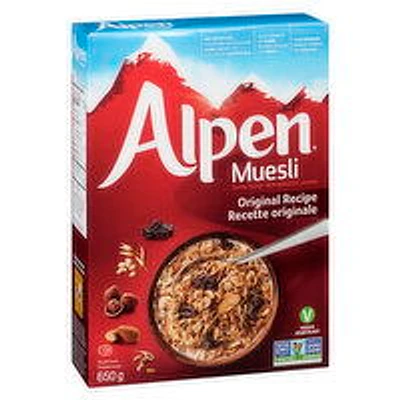 Alpen - Muesli, Orginal Recipe, 650 Gram