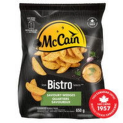 McCain - Bistro Selects Savoury Potato Wedges, 650 Gram