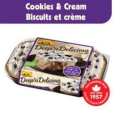 McCain - Deep'n Delicious Cookies & Cream Cake, 510 Gram