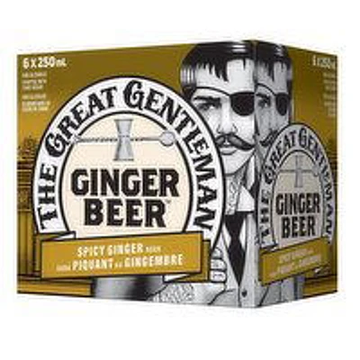 The Great Gentleman - Ginger Beer, 6 Each