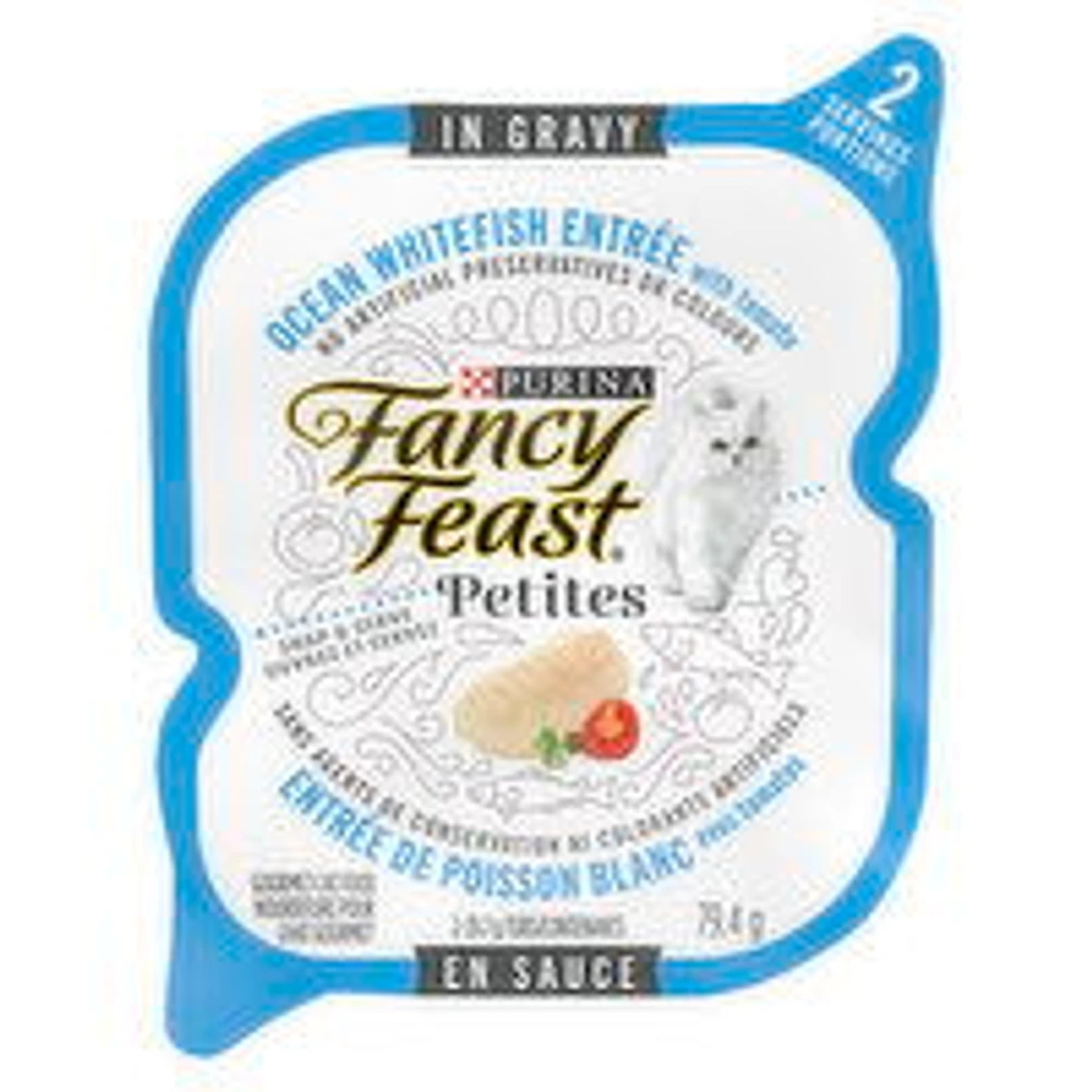 Purina - Fancy Feast Petites Ocean Whitefish Entree In Gravy, Wet Cat Food, 79.4 Gram