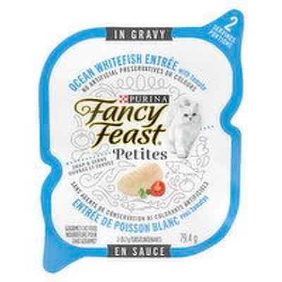 Purina - Fancy Feast Petites Ocean Whitefish Entree In Gravy, Wet Cat Food, 79.4 Gram