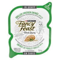 Purina - Fancy Feast Petites Grilled Chicken Entree, Wet Cat Food, 79.4 Gram