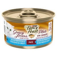 Purina - Fancy Feast Gravy Lovers Pate Ocean Whitefish & Tuna Feast in Gravy, Wet Cat Food, 85 Gram