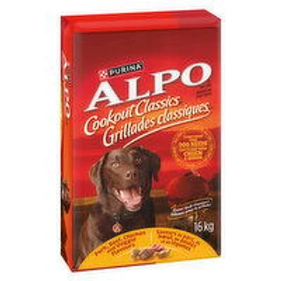 ALPO - Cookout Classics Pork, Beef, Chicken & Veggie Flavours, 16 Kilogram