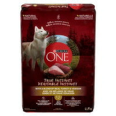 Purina - One True Instinct Turkey & Venison, Dry Dog Food, 6.8 Kilogram