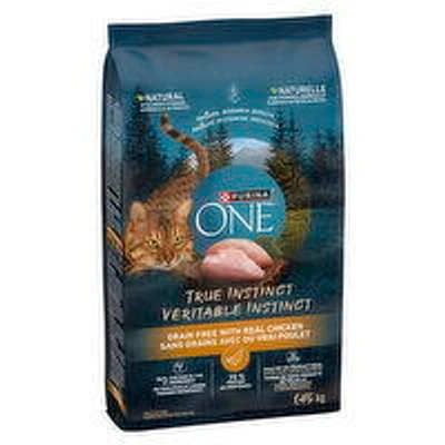 Purina - One True Instinct Dry Cat Food, True Instinct Grain Free Chicken, 1.45 Kilogram