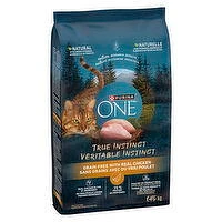 Purina - One True Instinct Dry Cat Food, True Instinct Grain Free Chicken, 1.45 Kilogram