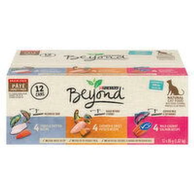 Purina - Beyond Pate Variety Pack 85g Cans, 12 Each