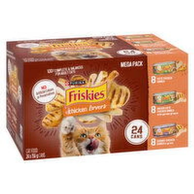 Purina - Friskies Chicken Lovers Variety Pack, 24 Each