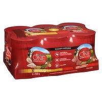 Purina - Classic Ground Variety Pack Chicken & Beef, Wet Dog Food 368g, 6 Each