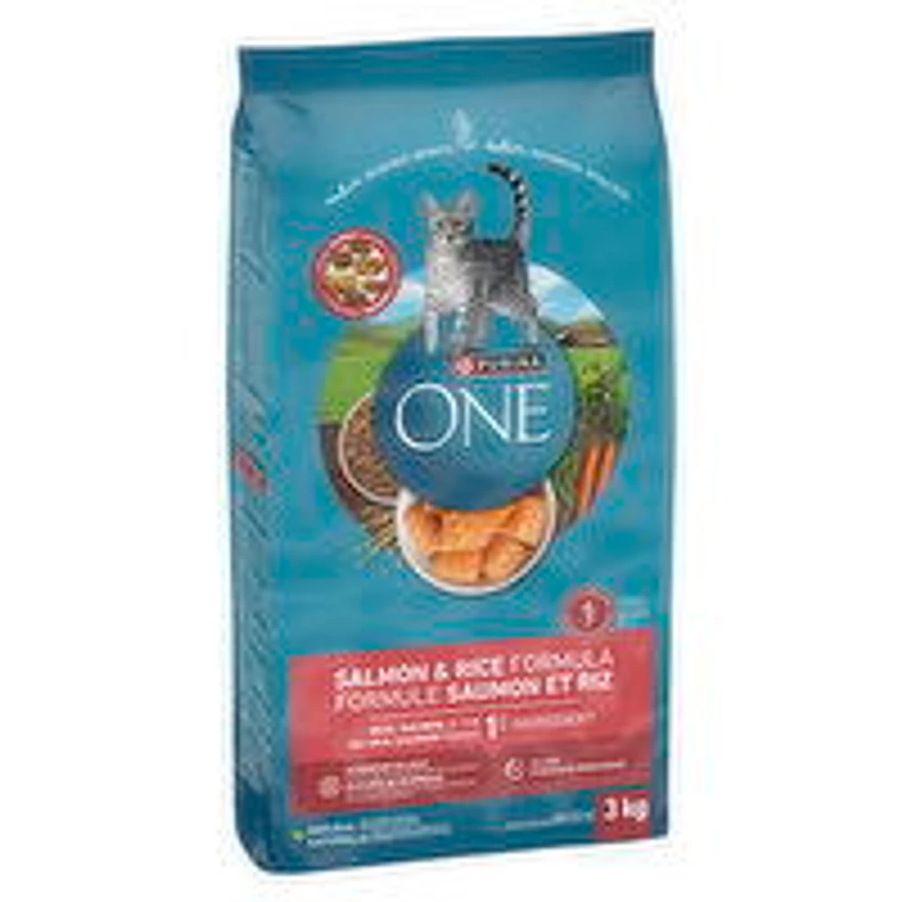 Purina - One Salmon & Rice, 3 Kilogram