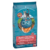 Purina - One Salmon & Rice, 3 Kilogram