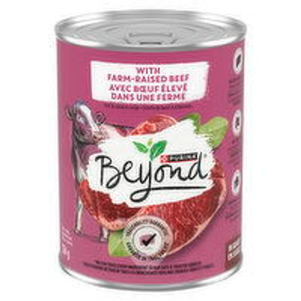 Purina - Beyond Farm Raised Beef & Spinach in Gravy, Wet Dog Food, 354 Gram