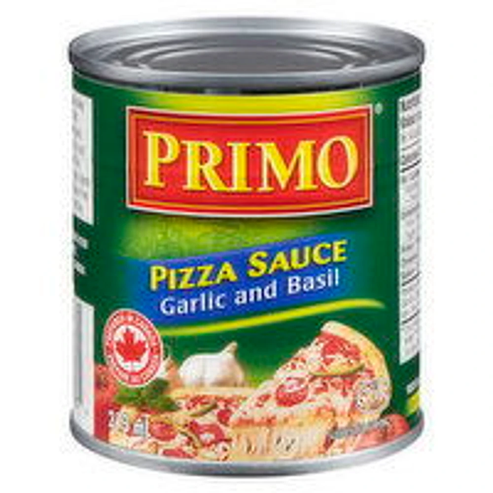 Primo - Garlic Basil Pizza Sauce, 213 Millilitre