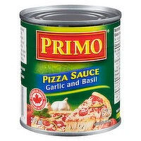 Primo - Garlic Basil Pizza Sauce, 213 Millilitre