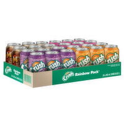 Crush - Rainbow Pack, 24 Each