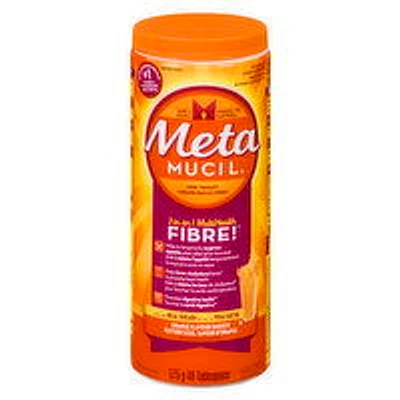 Metamucil - 3in1 Multi Health Fibre Orange Smooth, 575 Gram