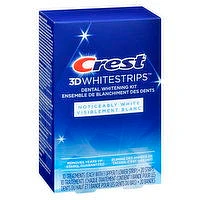 Crest - Noticeably White Strips, 10 Each