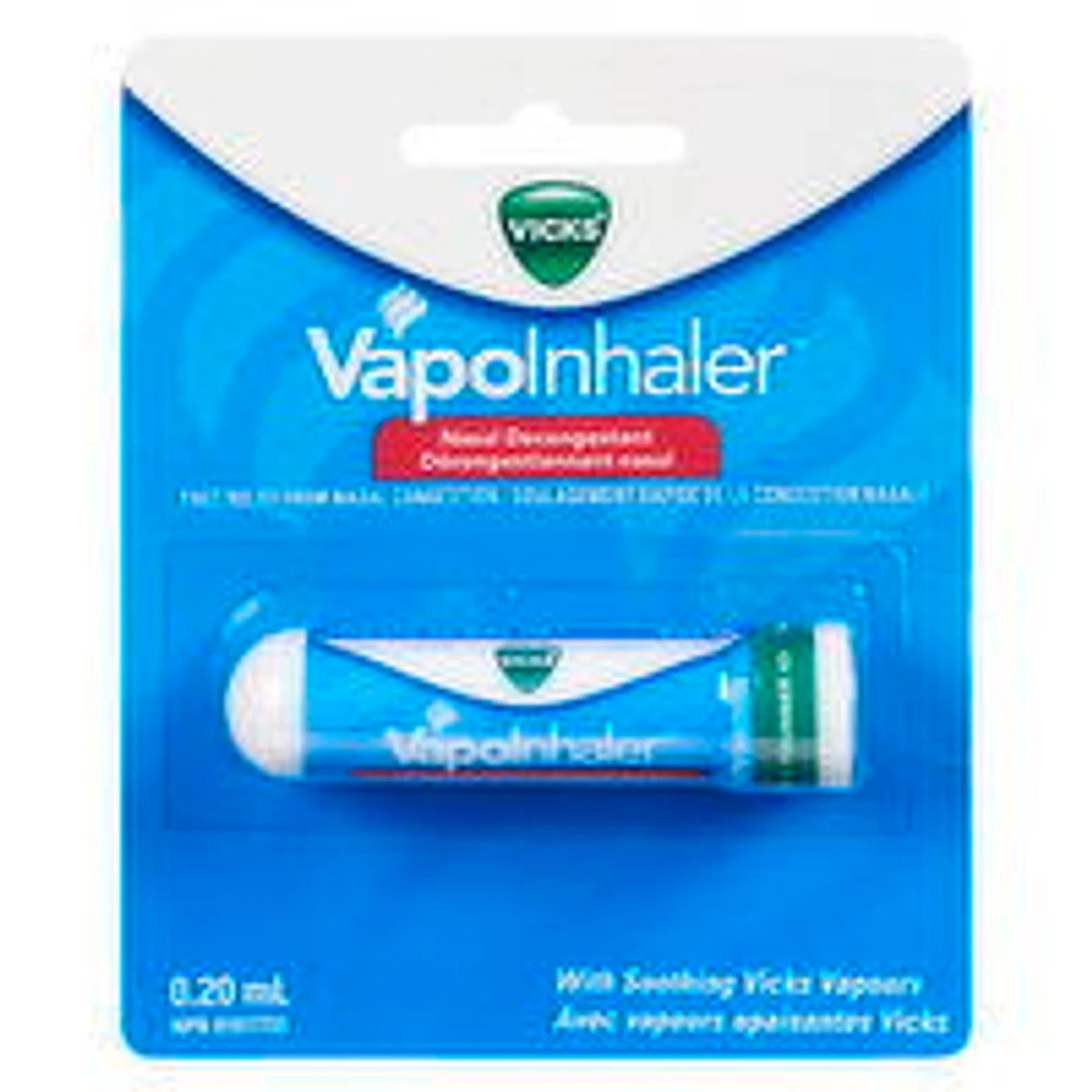 Vicks - VapoInhaler Nasal Decongestant, 0.2 Millilitre