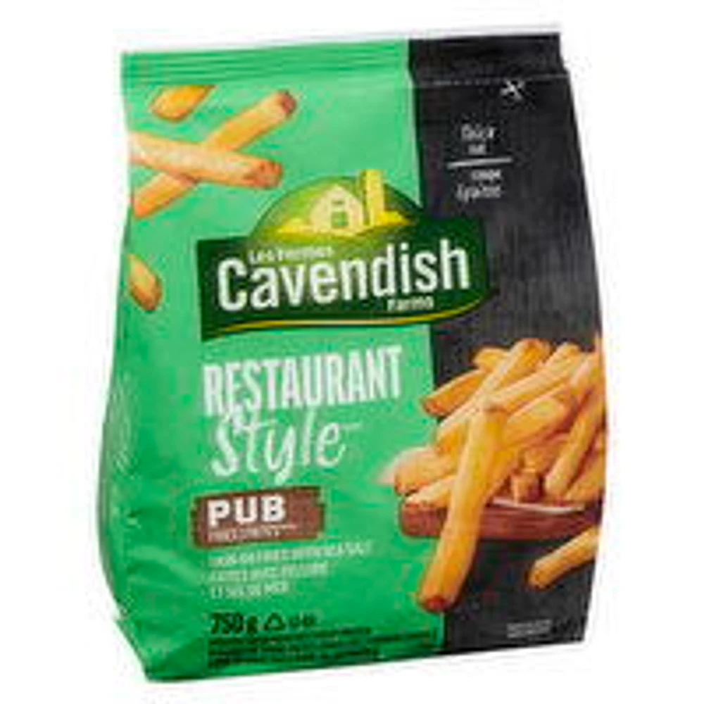 Cavendish - Restaurant Style Pub Fries, 750 Gram