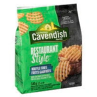 Cavendish - Restaurant Style Waffle Fries, 540 Gram