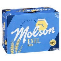 Molson - Exel Non-Alcoholic Beer, 12 Each