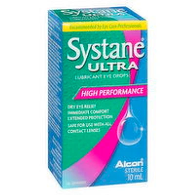 Systane - Ultra Lubricant Eye Drops High Performance, 10 Millilitre