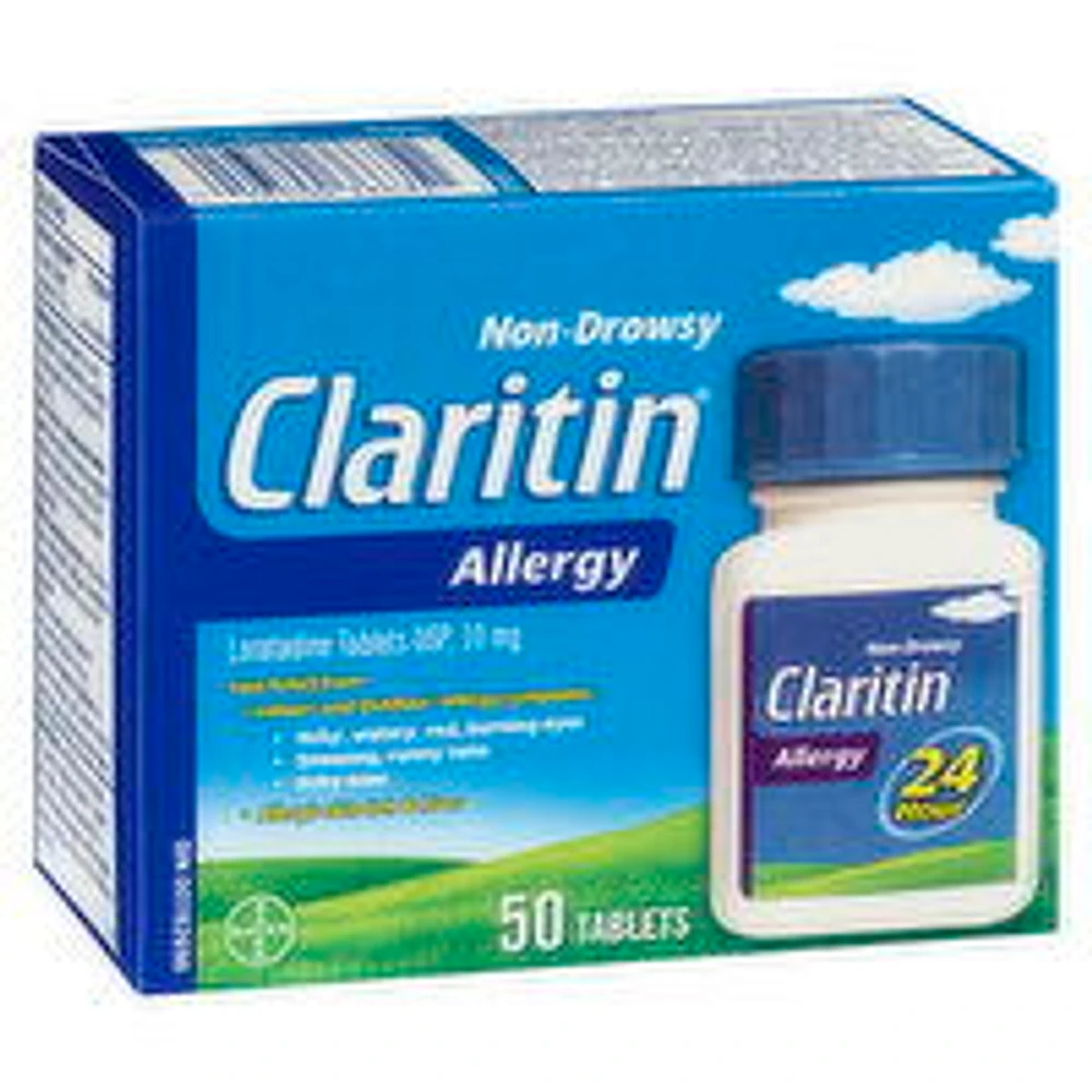 Claritin - Non Drowsy Allergy Tablets 24r, 50 Each