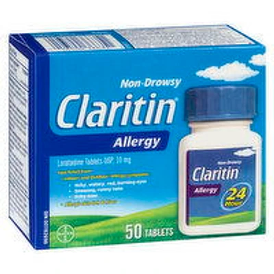 Claritin - Non Drowsy Allergy Tablets 24r, 50 Each