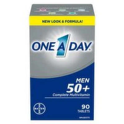 One A Day - Complete multivitamin Men 50+, 90 Each