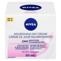 Nivea - Essentials 24H Moisture Boost + Nourish Day Cream, 50 Millilitre