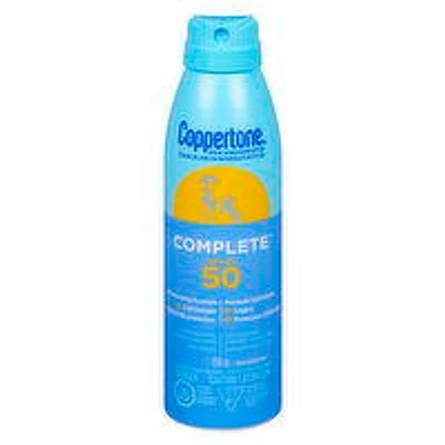 Coppertone - Complete Sunscreen Spray SPF50, 156 Gram