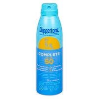 Coppertone - Complete Sunscreen Spray SPF50, 156 Gram