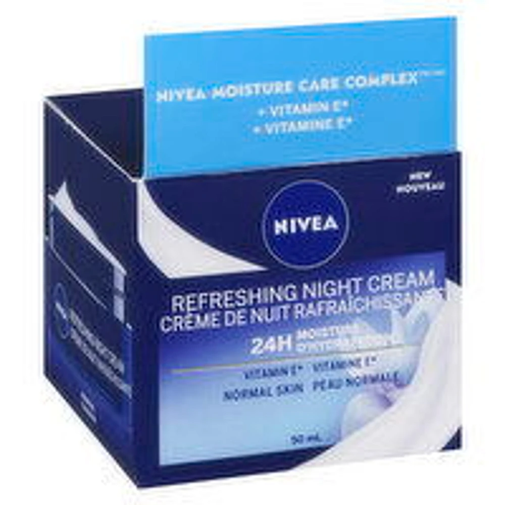 Nivea - Night Cream -Essentials 24H Moist. Boost + Refresh, 50 Millilitre
