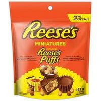 Hershey's - Reese's Miniature Peanut Butter Cups with Reese Puffs, 163 Millilitre