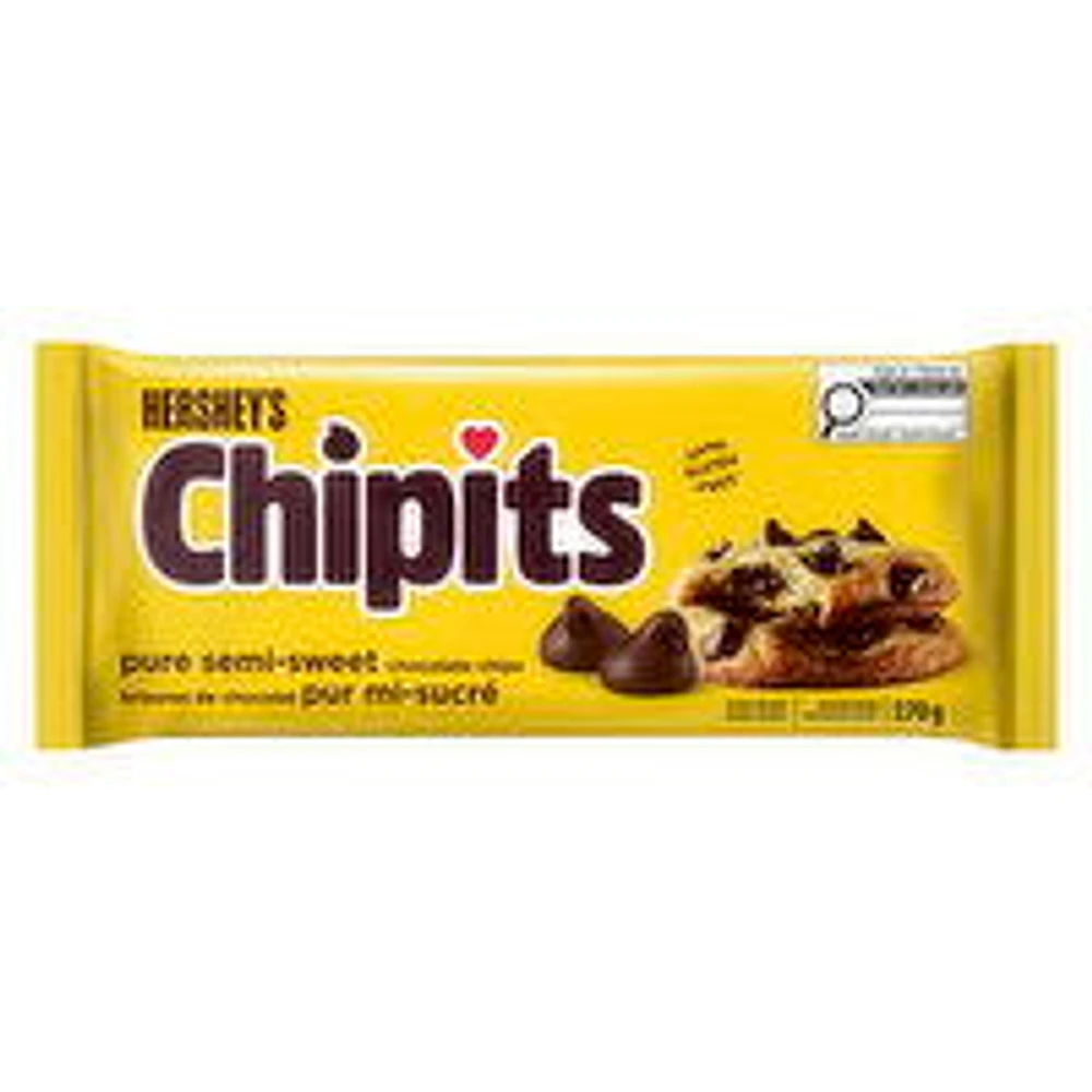 Hershey - Chipits Purte Semi-Sweet Chocolate Chips, 270 Gram
