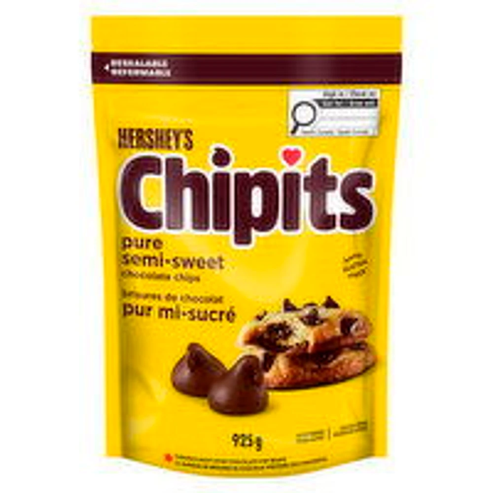 Hershey - Chipits Pure Semi-Sweet Chocolate Chips, 925 Gram
