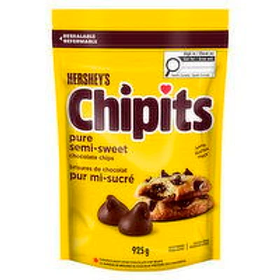 Hershey - Chipits Pure Semi-Sweet Chocolate Chips, 925 Gram