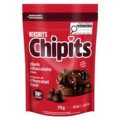 Hershey - Chipits Dark Chocolate Chips, 775 Gram