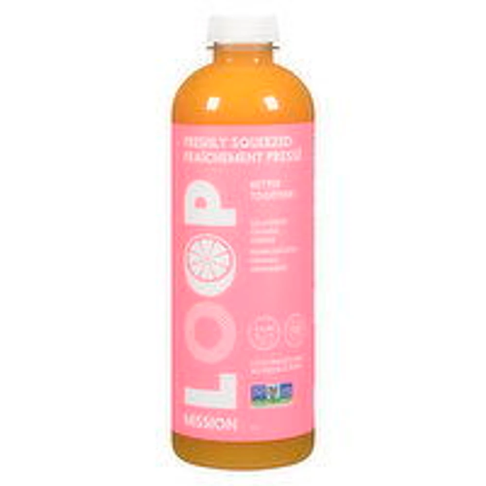 Loop - Cold Pressed Juice - Better Together, Grapefruit Orange Ginger, 1 Litre