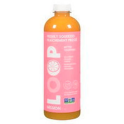 Loop - Cold Pressed Juice - Better Together, Grapefruit Orange Ginger, 1 Litre