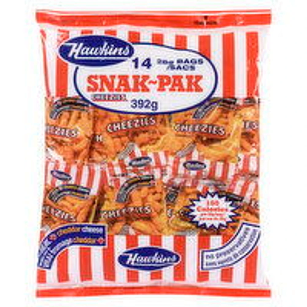 Hawkins - Cheezie Snack Pack, 14 Each