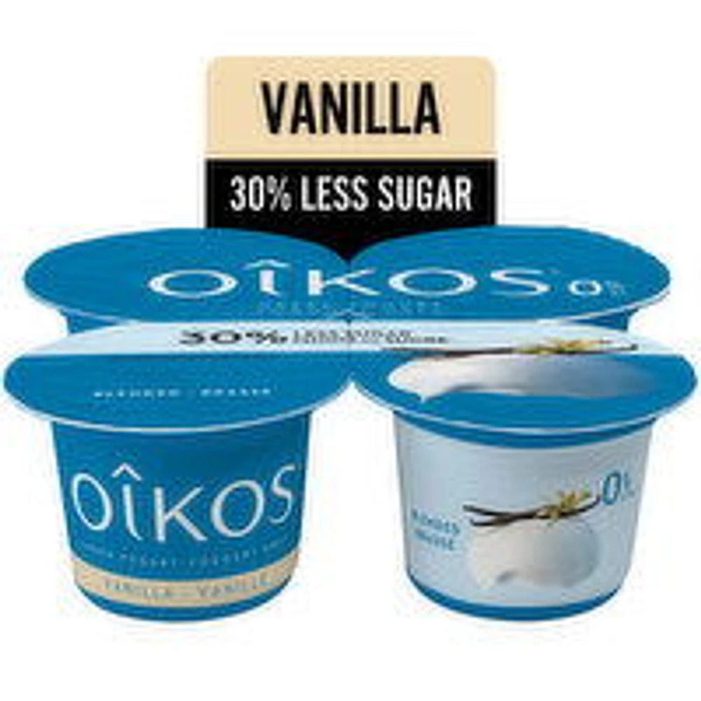 Oikos - Greek Yogurt 30% Less Sugar Vanilla