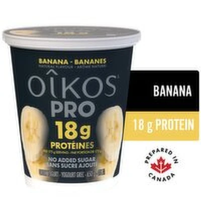 Oikos - Pro High Protein Banana Flavour Yogurt, 650 Gram