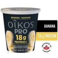 Oikos - Pro High Protein Banana Flavour Yogurt, 650 Gram