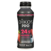 Oikos - Oikos Pro Drink Yogurt Mxd berry, 300 Millilitre